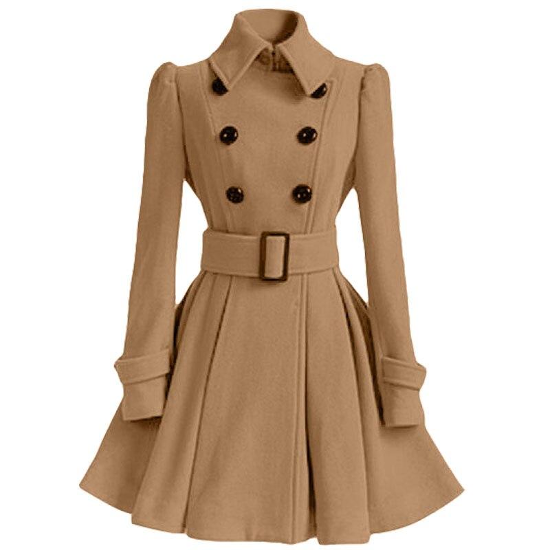 Robe Vintage Hiver Laine Café