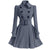 Robe Vintage Hiver Laine Grise