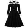 Robe Vintage Hiver Noir