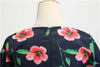 Robe Vintage Hiver Noire Coquelicots
