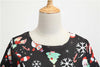 Robe Vintage Hiver Noire Noel