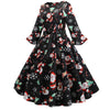 Robe Vintage Hiver Noire Noel