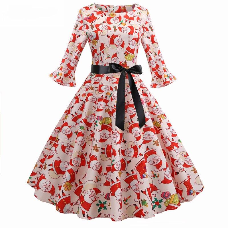 Robe Années 60 Noël