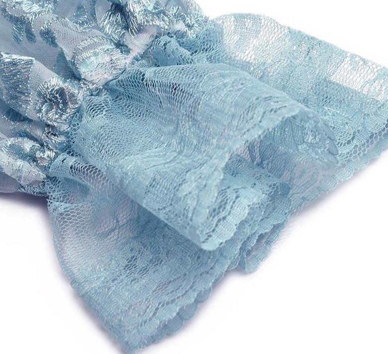 Robe Vintage Invitée Mariage Bleu