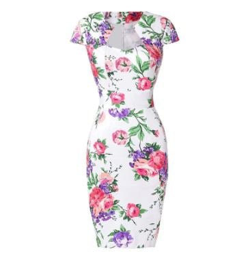 Robe Vintage Jour Blanc