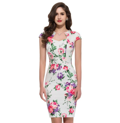 Robe Vintage Jour Blanc