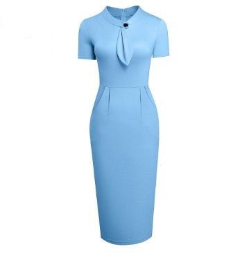 Robe Vintage Jour Bleu
