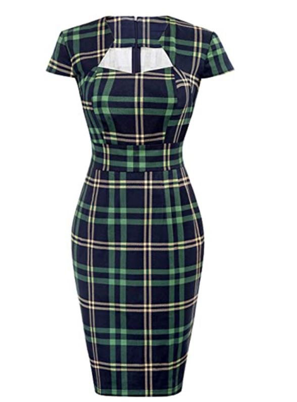 Robe Vintage Jour Vert