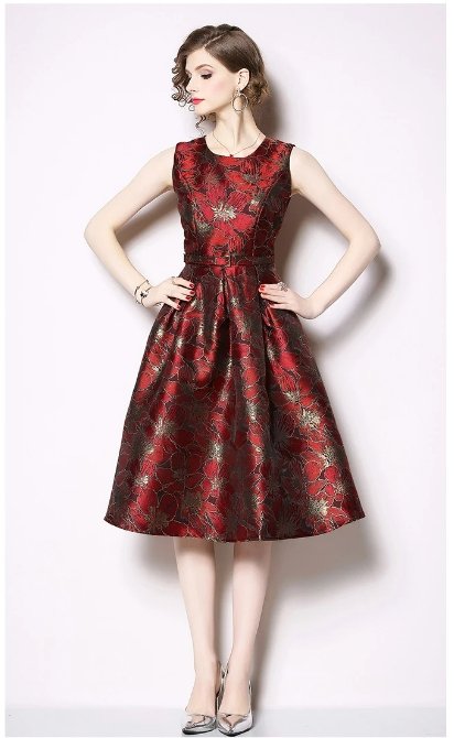 Robe Vintage Jour Violet