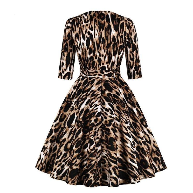 Robe Vintage Leopard