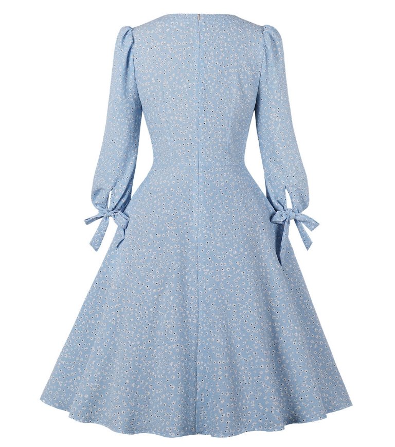 Robe Vintage Longue Boho Fleurs