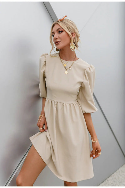 Robe Vintage Manches 3/4