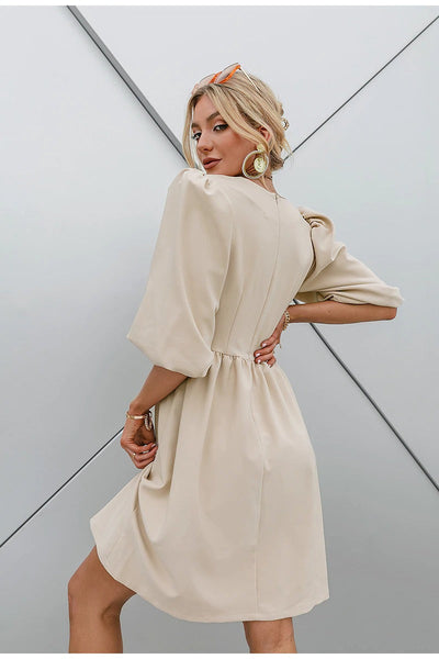 Robe Vintage Manches 3/4