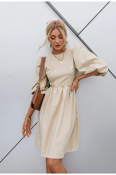 Robe Vintage Manches 3/4