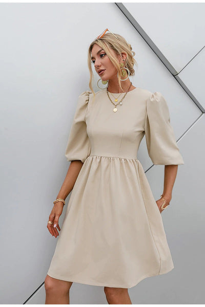 Robe Vintage Manches 3/4
