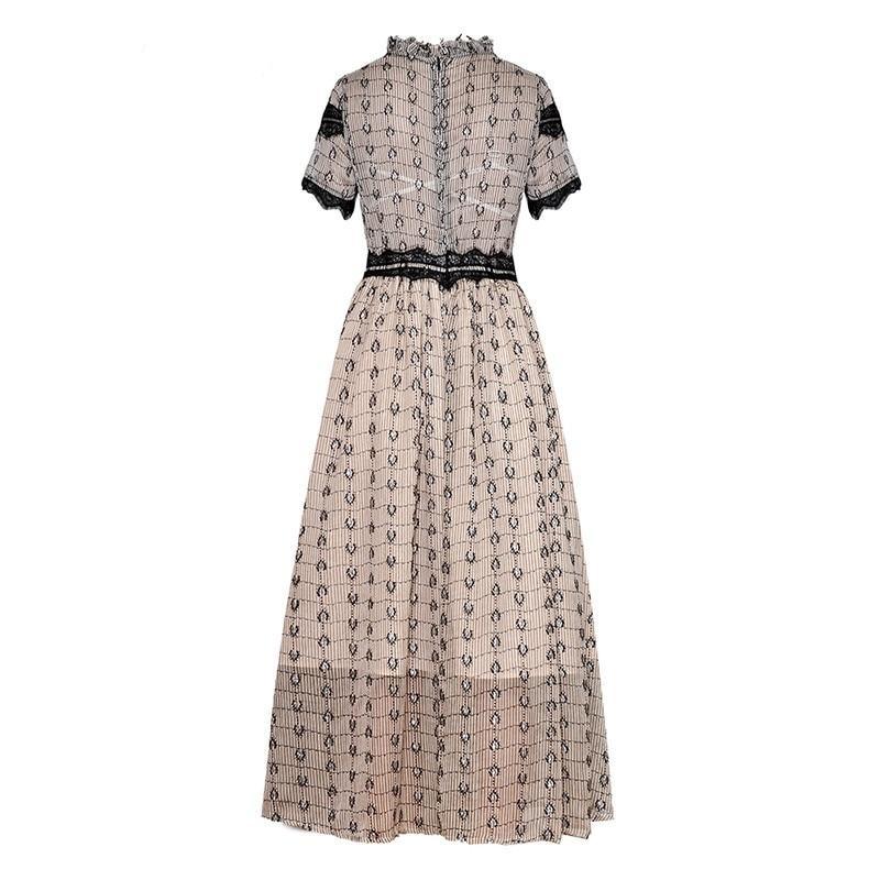 Robe Vintage Manches Courtes