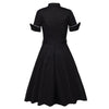 Robe Vintage Manches Hautes