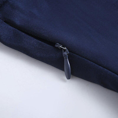 Robe Vintage Manches Longues Marine