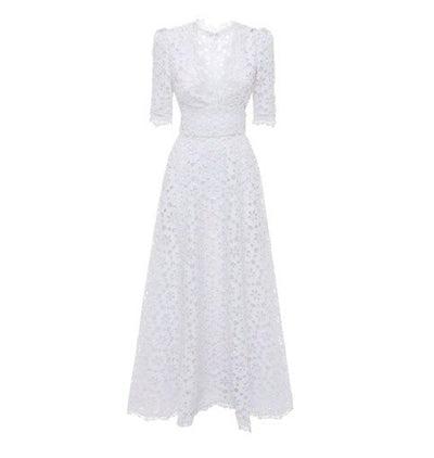 Robe Vintage Mariage Automne Blanche