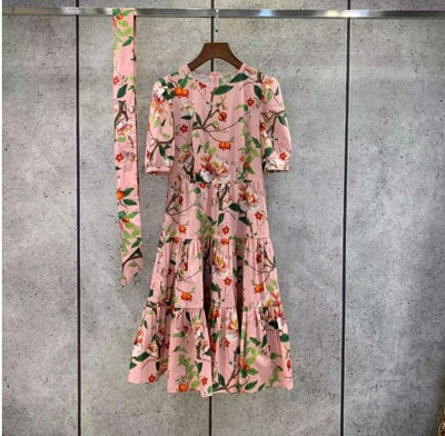 Robe Vintage Mariage Automne Rose