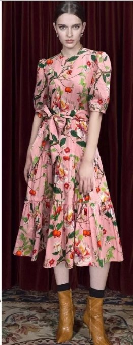 Robe Vintage Mariage Automne Rose