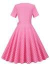 Robe Vintage Mariage Rose