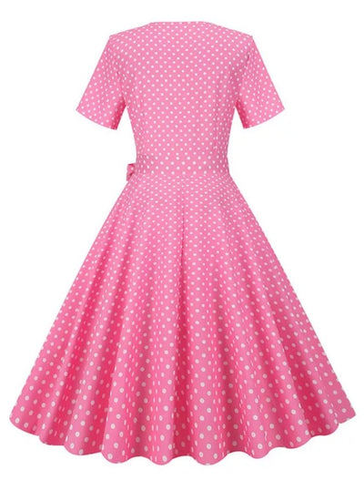 Robe Vintage Mariage Rose