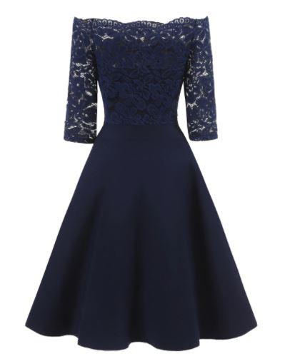 Robe Année 60 Pour Mariage Marine