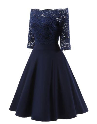 Robe Année 60 Pour Mariage Marine