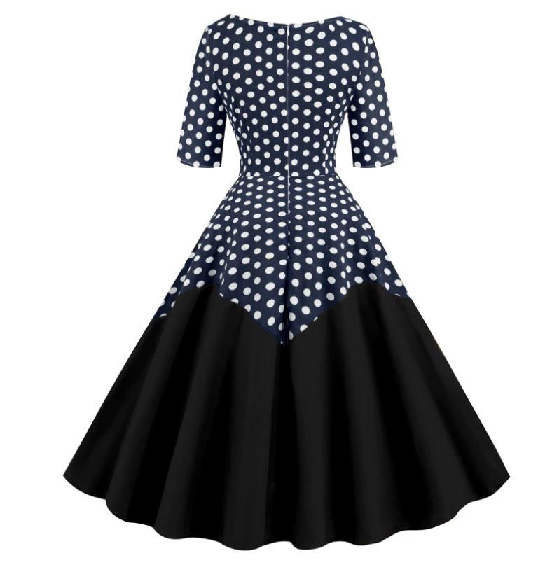 Robes bustier a pois clearance