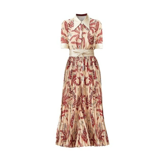 Robe Vintage Moderne Rose