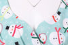 Robe Vintage Noel Grande Taille Ciel