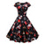 Robe Vintage Noel Grande Taille Noir