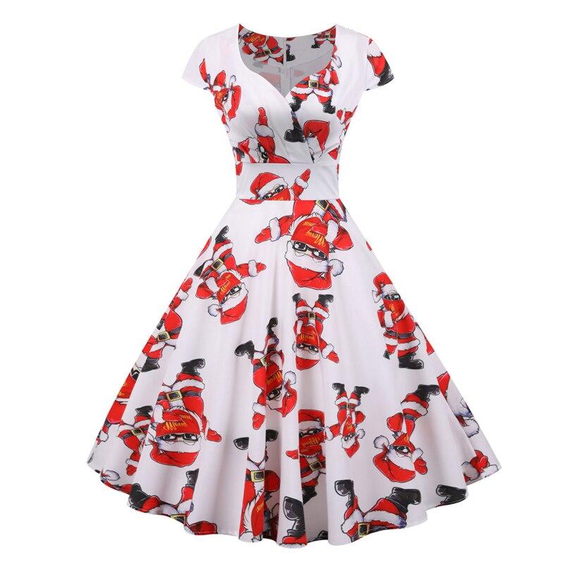 Robe Année 50 Noel