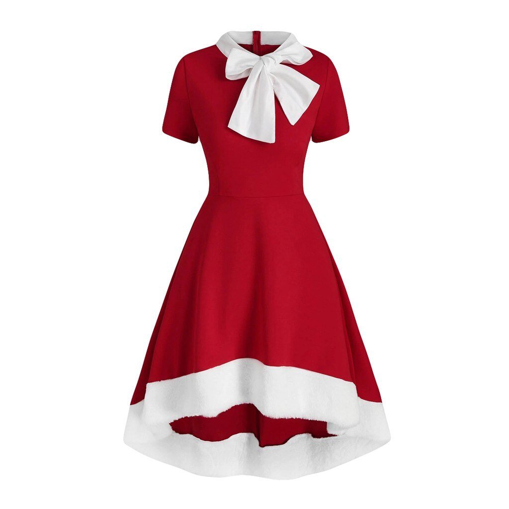 Robe Année 60 Vintage Rouge
