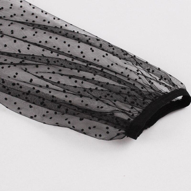 Robe Vintage Noire Points