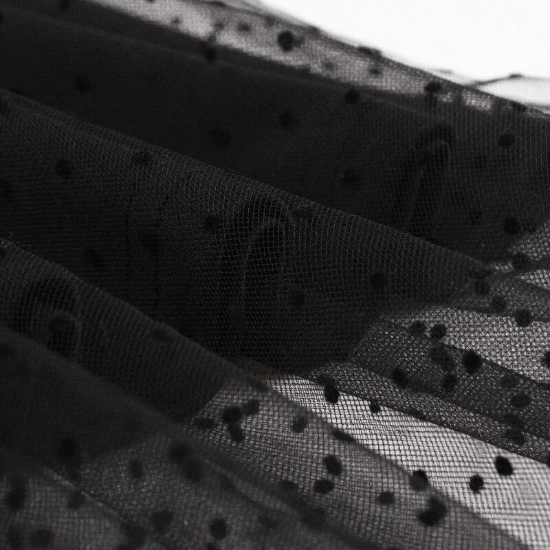 Robe Vintage Noire Points