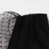 Robe Vintage Noire Points