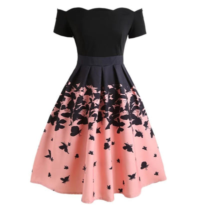 Robe Vintage Papillons