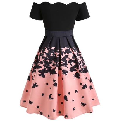 Robe Vintage Papillons