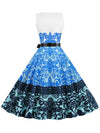 Robe Vintage Bleu
