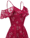 Robe Vintage Bordeaux