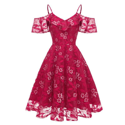 Robe Vintage Bordeaux