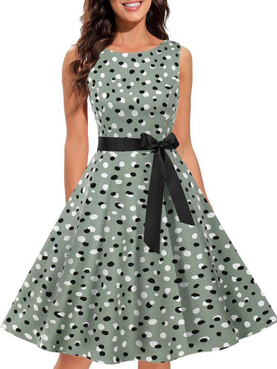Robe Vintage Vert