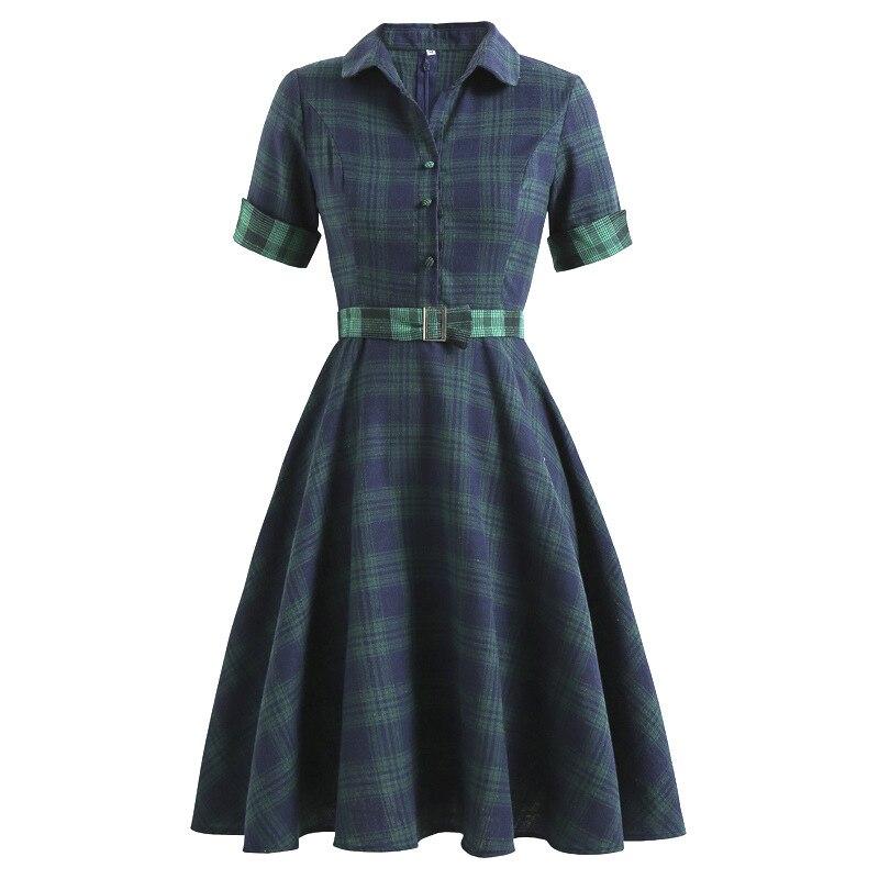Robe Vintage Pin Up Col Business