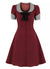 Robe Vintage Pin Up Damier