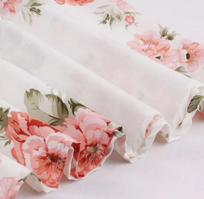 Robe Vintage Pin Up Fleurs Roses