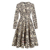 Robe Vintage Pin Up Leopard