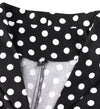 Robe Vintage Pin Up Noire Pois