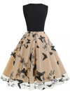 Robe Vintage Pin Up Papillon
